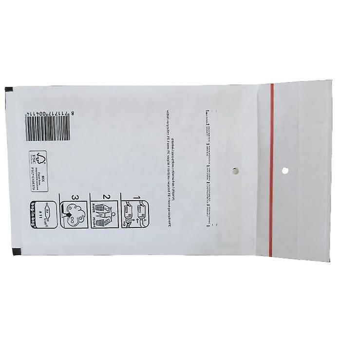 20 white bubble-padded envelopes 16,5 x 10 cm