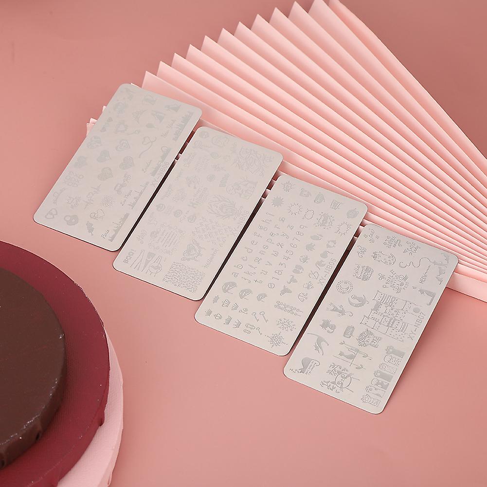 Nail Stamping Plates Stencils Pattern DIY Nail Printing Stamping Template Manicure Tool05-08