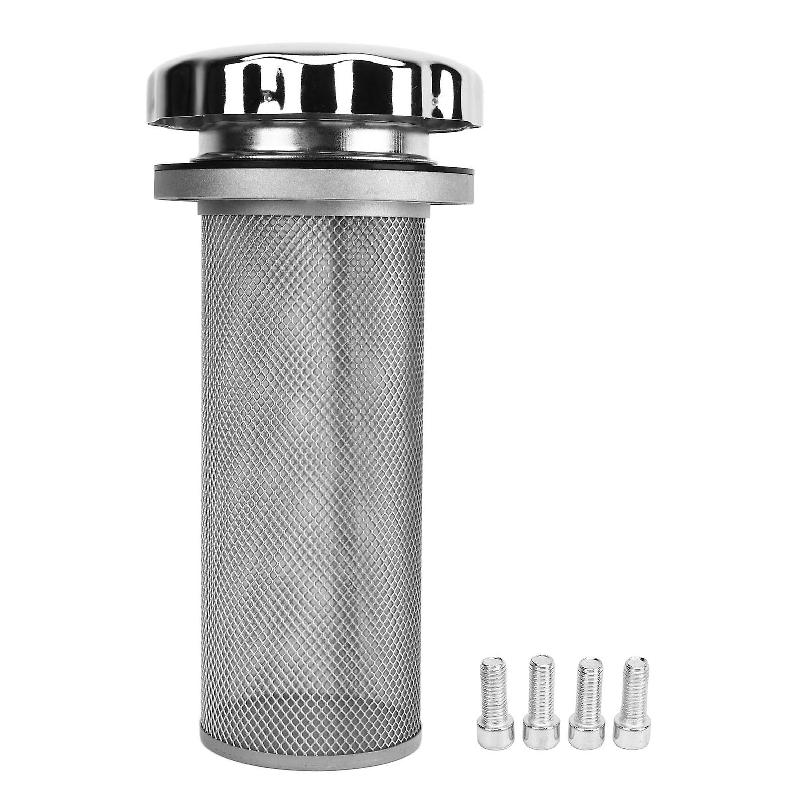 Oil Tanks Air Filter,Stainless Steel Fuel Filter,Detachable Hydraulic Air Filter Replacement for Automotive Mineral Processing