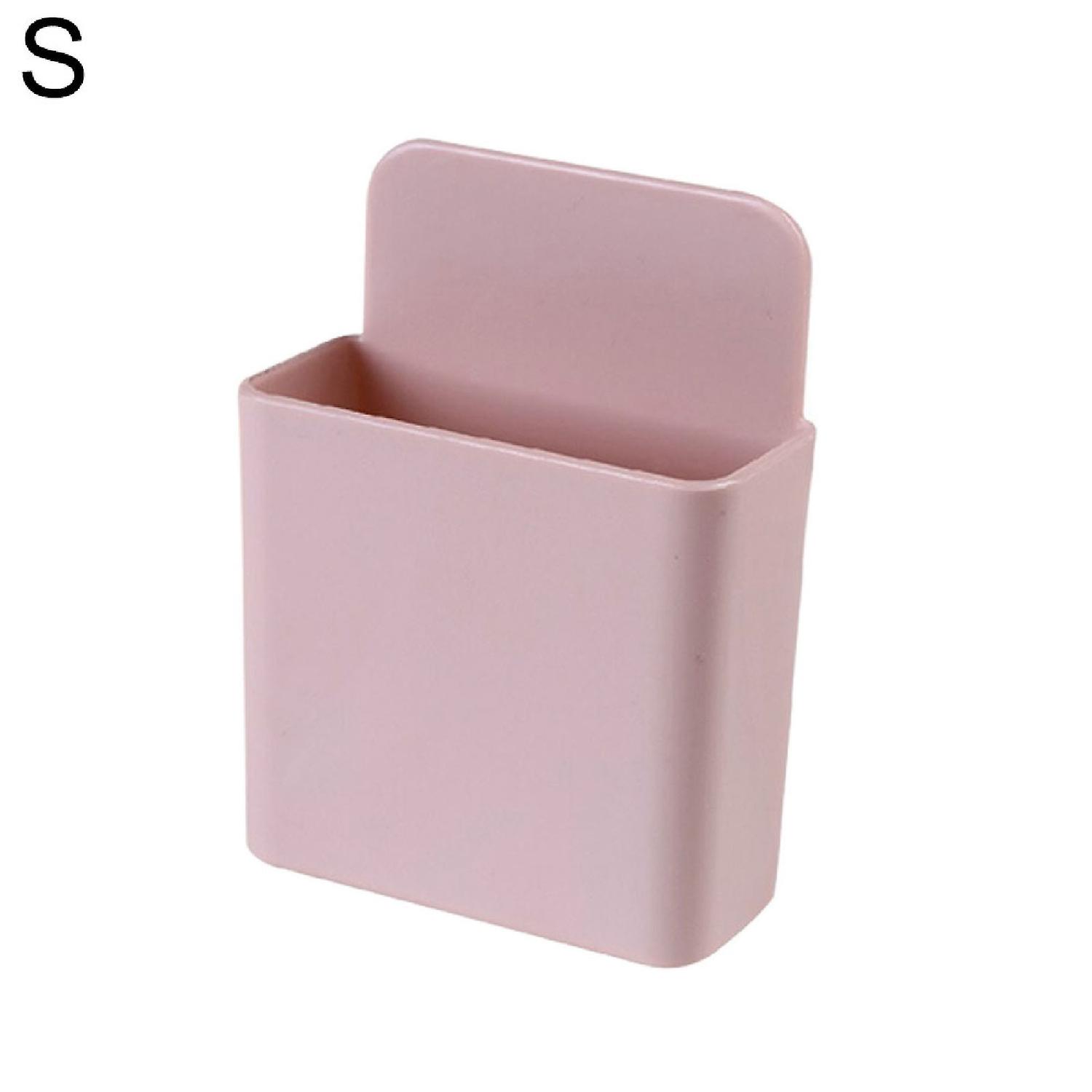 Storage Container Free Punch Storage Mobile Phone Holder Wall Mount Remote Control Storage Box for B