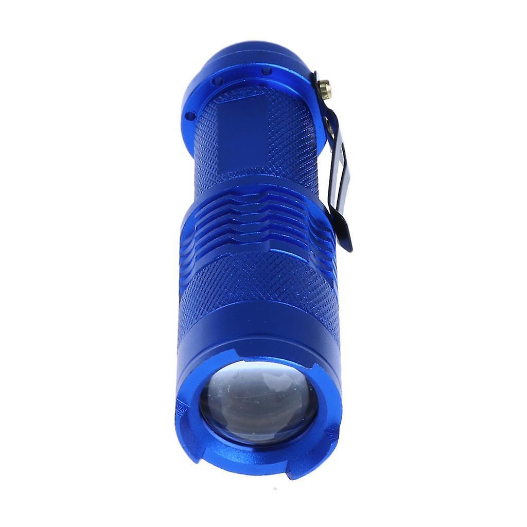 Zoomable LED Flashlight Focus Zoom Torch / Light Lamp Q5 Mini Pocket Red