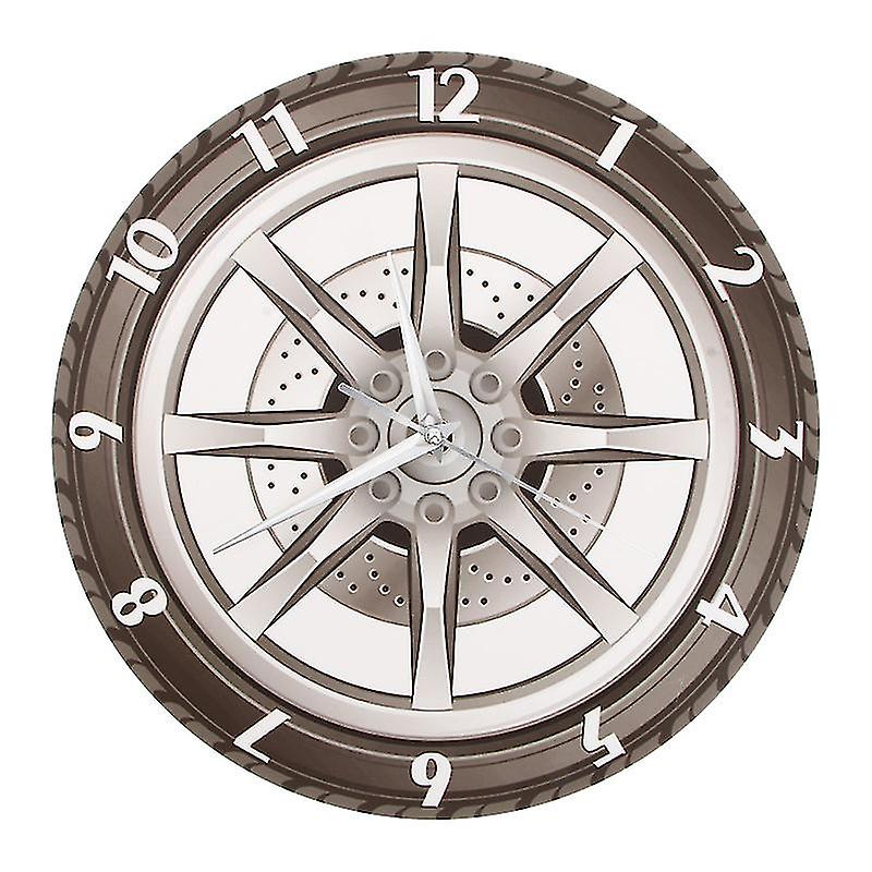 1pcs Creative Car Wheel Clock