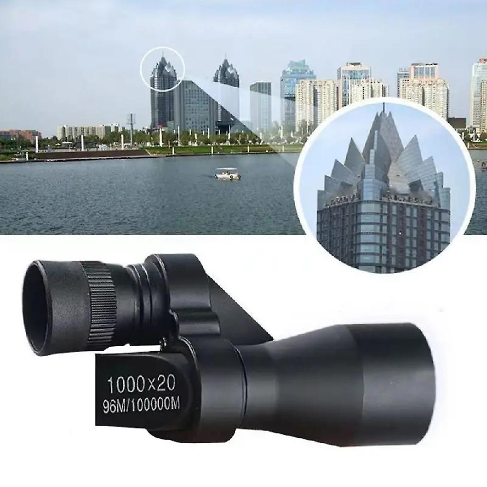 1000X20 Mini Monocular Telescopes with Lanyard High-Precision Durable Telescopes for Kids Teens Adults