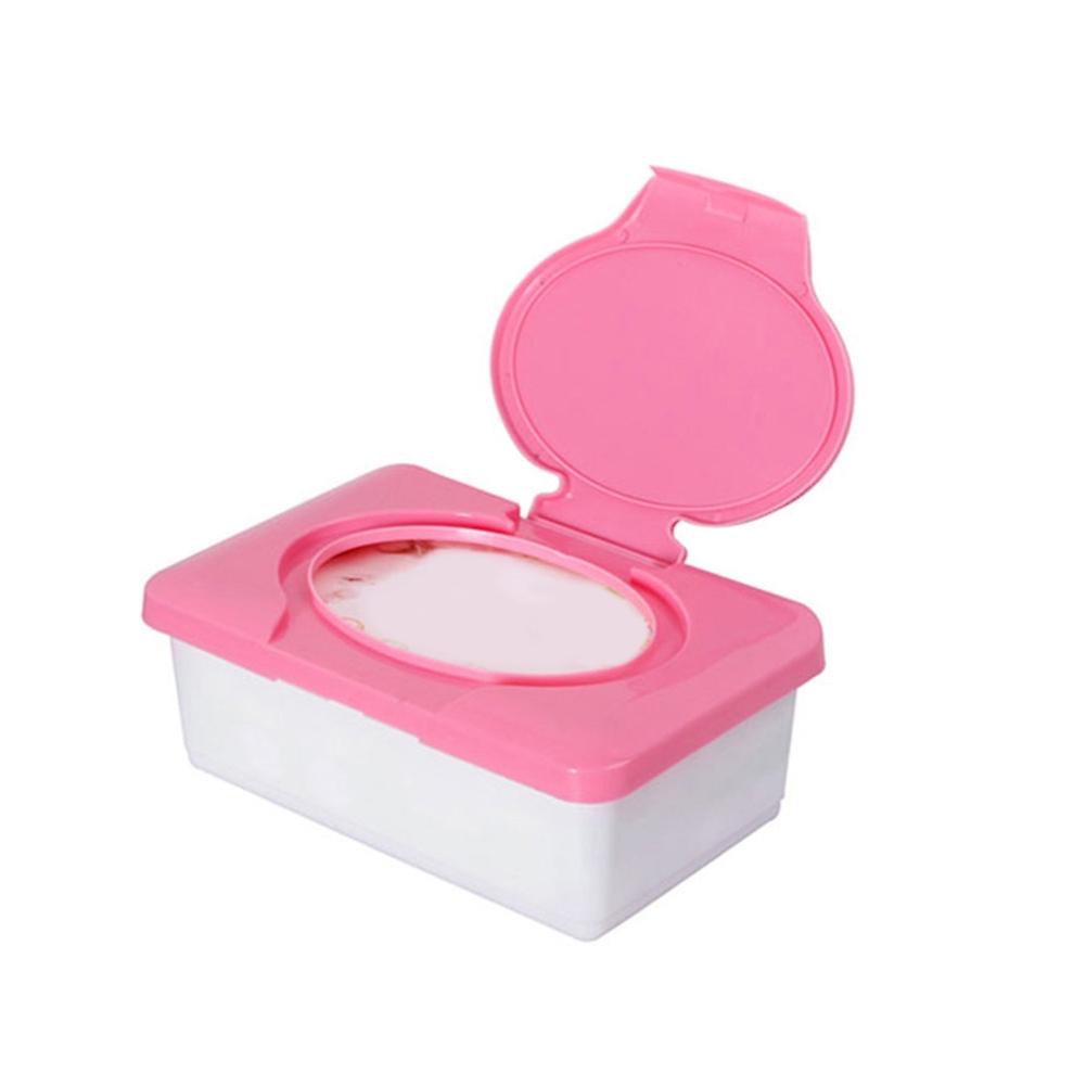 Wet Tissue Holder Simple Appearance Durable 80Pcs Large Capacity Wet Wipe Box for Home