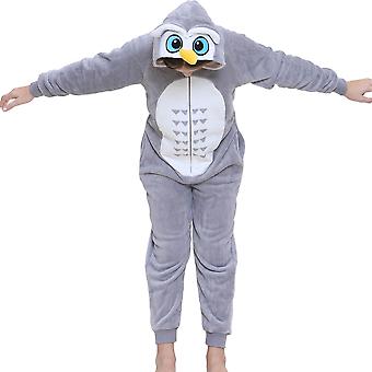 Kids Unisex Super Soft Fleece Owl Onesie Fruugo US