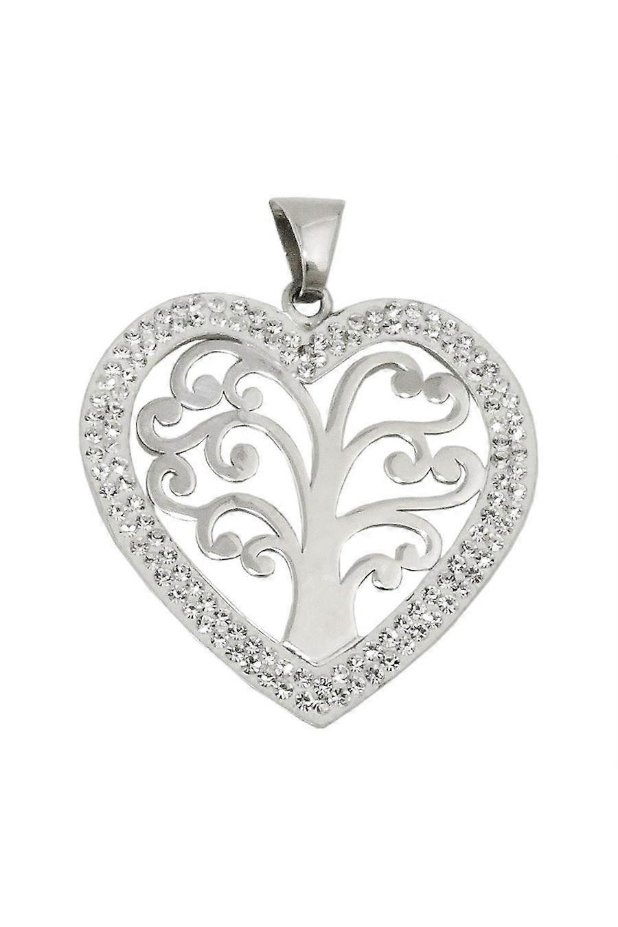 Pendant Heart With Three Silver 925 - Gl93677