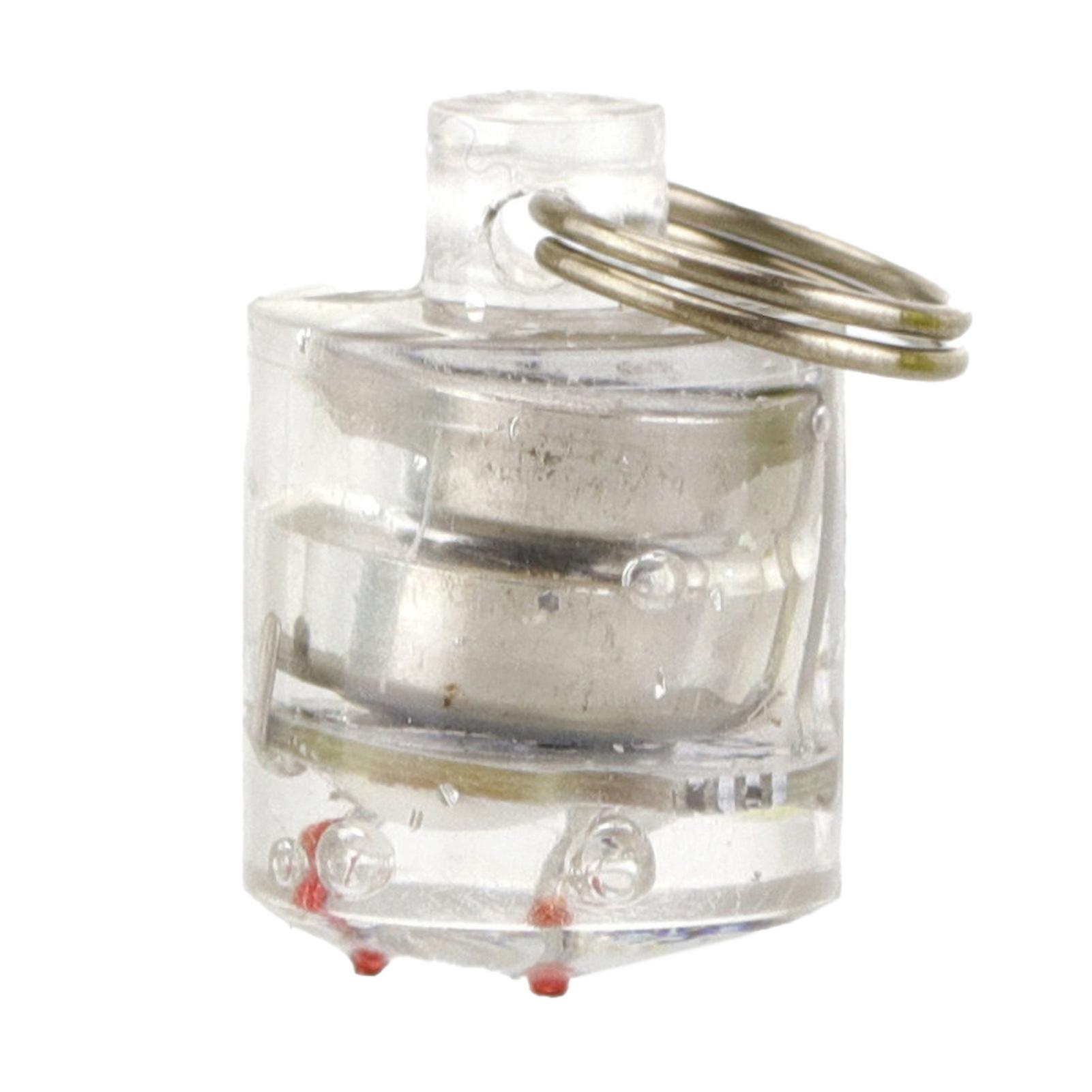 Fish Trap Light Mini Cylindrical LED Three Color Flashing Fishing Lamp for Angling