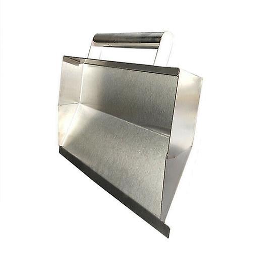 Plastering Trowel Convenient Anti-rust Silver Color Convenient Anti-rust Wall Plaster Scraper for Construction