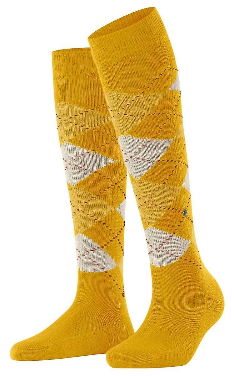 Burlington Whitby Knee High Socks - Curry Yellow