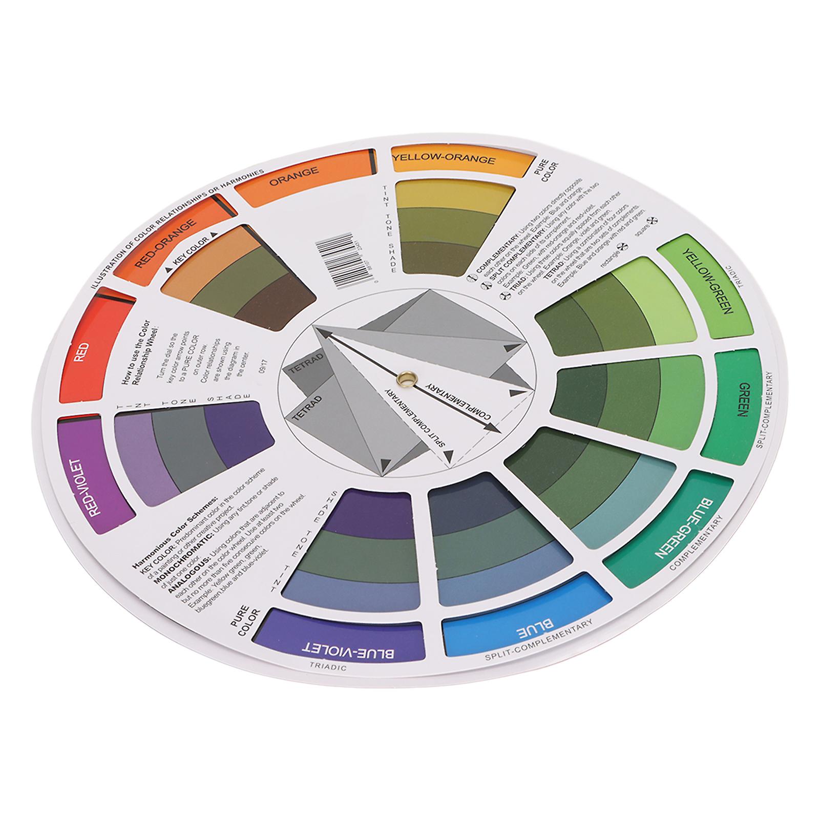 Color Wheel Reversible Blending Effect Simple Operation Fine Workmanship Color Wheel PosterL 