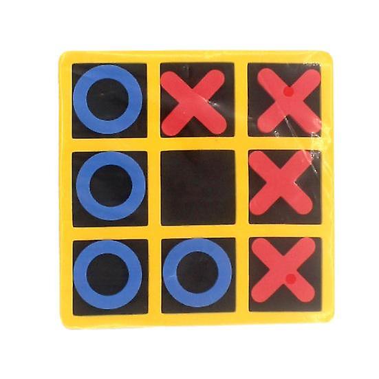 1Set Fun Tic-Tac-Toe Toy Competitive Skill Chessboard Tic-Tac-Toe Toy