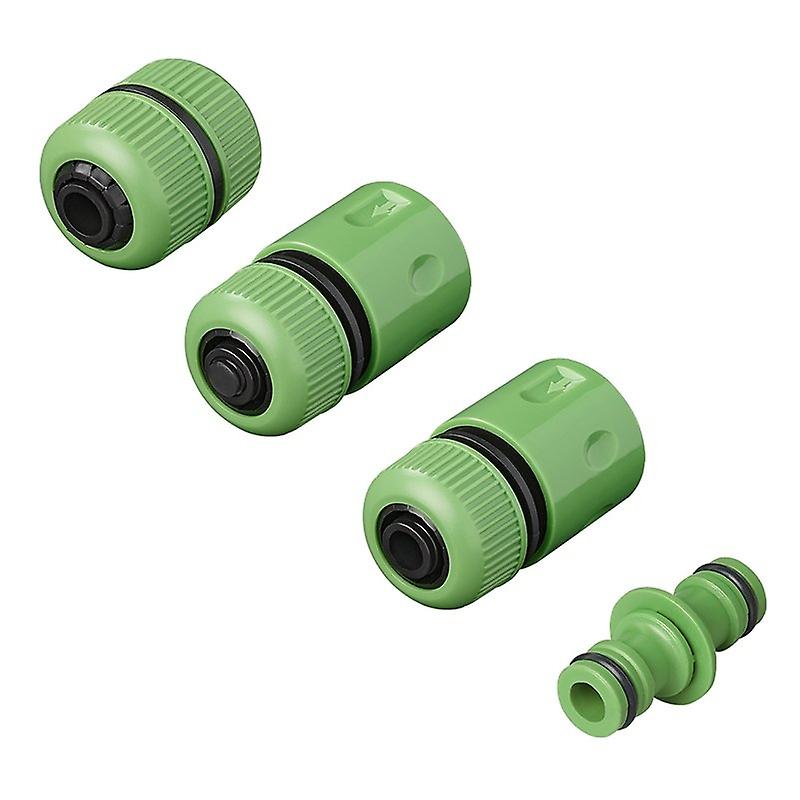 Aansluitset voor tuinslang 4-delig