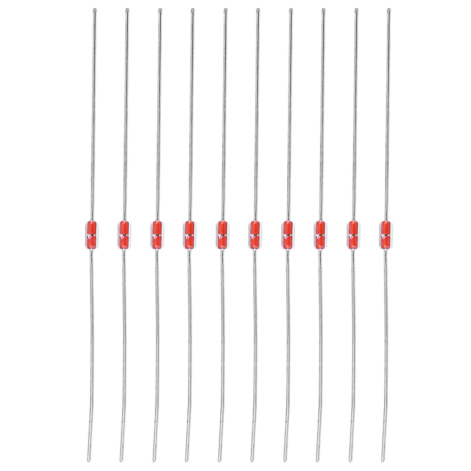 10 Pcs NTC MF58 Thermistors High Sensitivity Thermal Resistors 100K