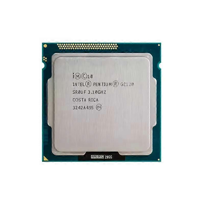 Celeron G2120 CPU - Socket LGA 1155 2 Cores 2 Threads 3.1GHz 2MB L3 Cache 53W.