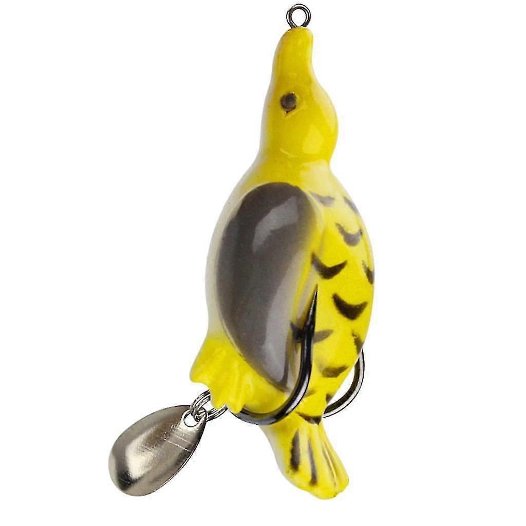 hg Duck Fishing Lure Topwater Soft Baits For Bass Cod Perch Snakehead , Duck 01, 7x2.2cm