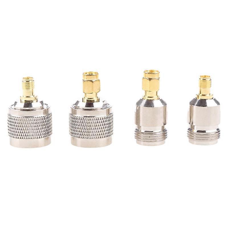 RF Coaxial Connector Kit SMA to N BNC TNC F Type Connectors Kits N to SMA
