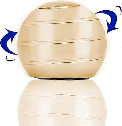 (Gold Diameter: 40mm)Kinetic Desk Toy Desktop Spinner Ball Metal Gyroscope with Optical Illusion to