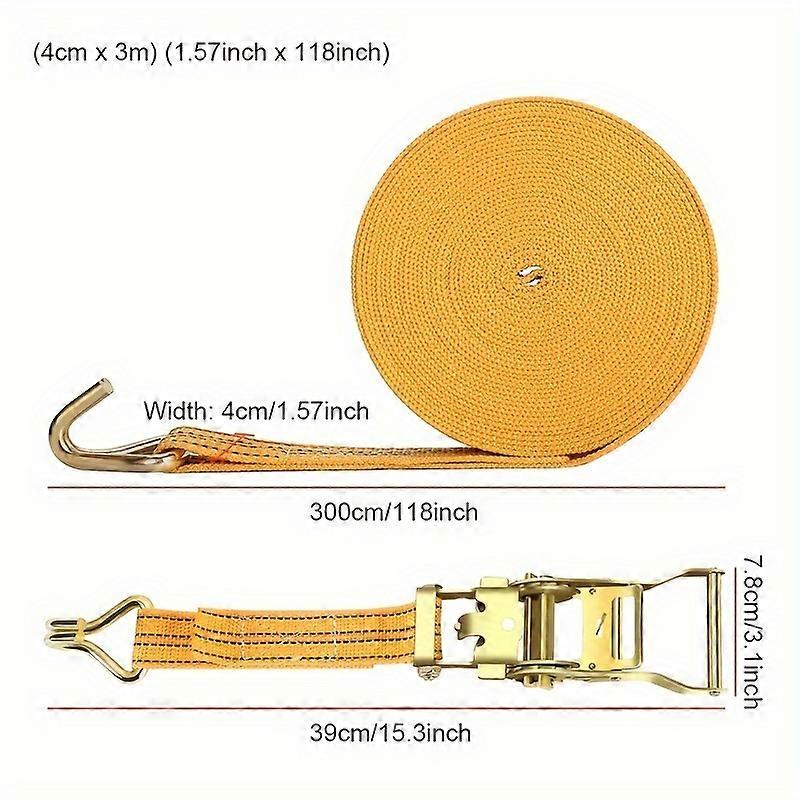 Brake Rope, Truck Tie Straps, Automatic Tensioner Rope, Tightener, Binding Straps, Vehicle Cargo Securing Strap