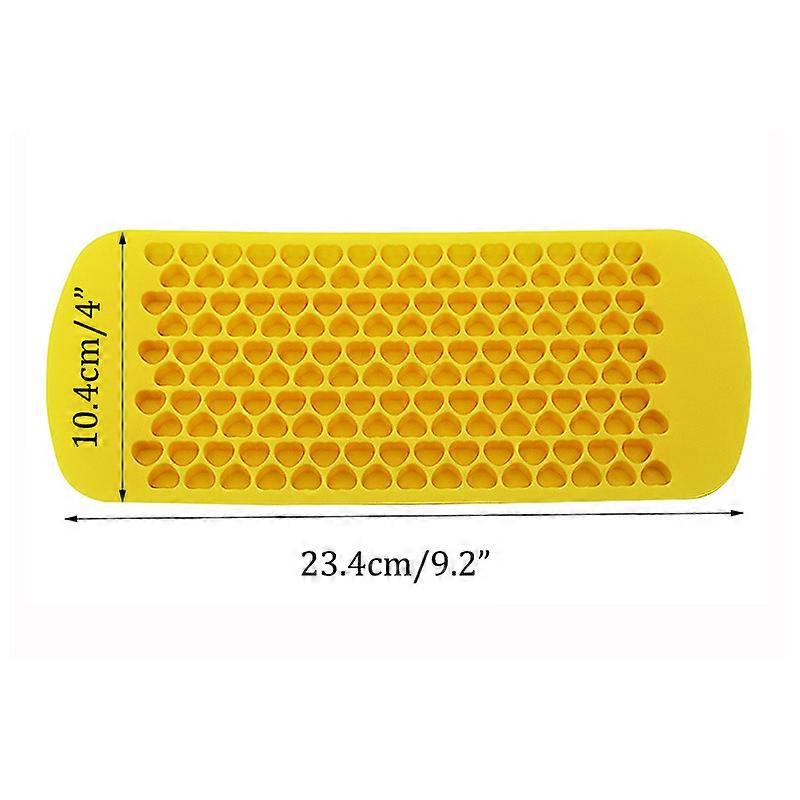 1pc, Mini Heart Shaped Silicone Ice Cube Tray, Kitchen Mold, Ice Mold, Chocolate Mold, Baking Tool