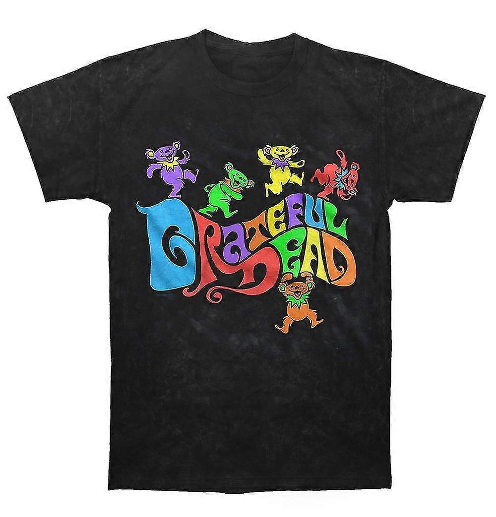 Grateful Dead Flipside Bears Kravata Dye Tričko