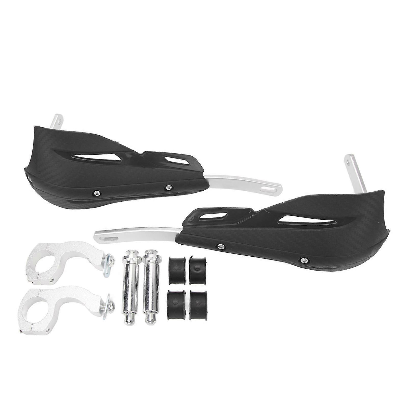 واقي يدوي لمقبض دراجة نارية 22 مم 28 ملليمتر واقيات يدوية عالمي للمقود YZF WRF أسود