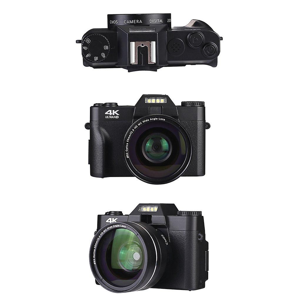 Fotocamera Digitale HD 1080P Con Zoom 16x E Stabilizzazione, Compatta Con 32GB Di Memoria Interna