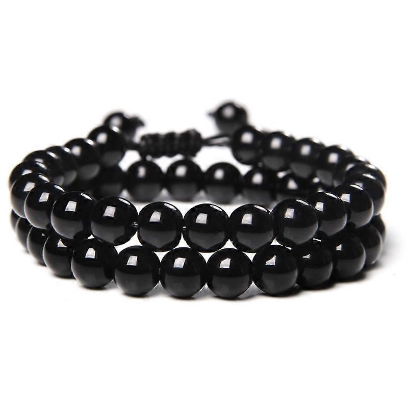 Bracelet-Natural Stone Weave Set-Mystic Calm