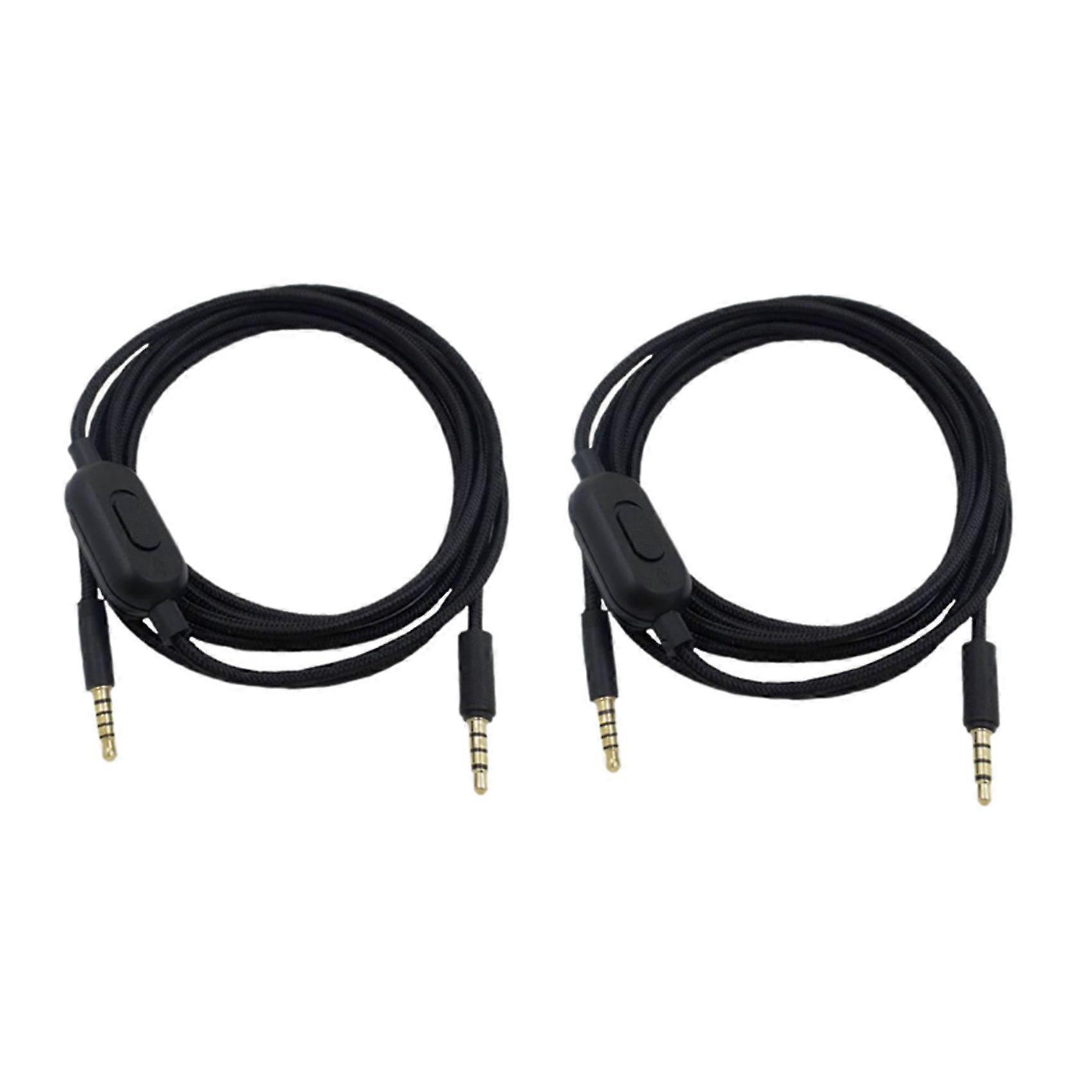 2m Portable Headphone Cable Audio Cord Line For Logitech Gpro X G233