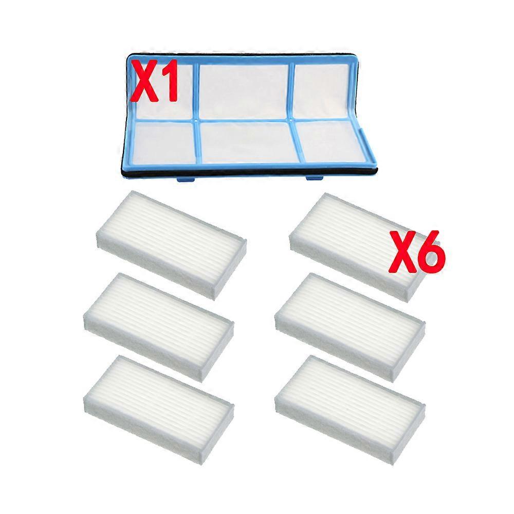 Primary dust Filter side brush Efficient Hepa Filter for ilife v5 v5s V3 V3s v5pro V50 V55 x5 v5s pro robot vacuum cleaner Parts