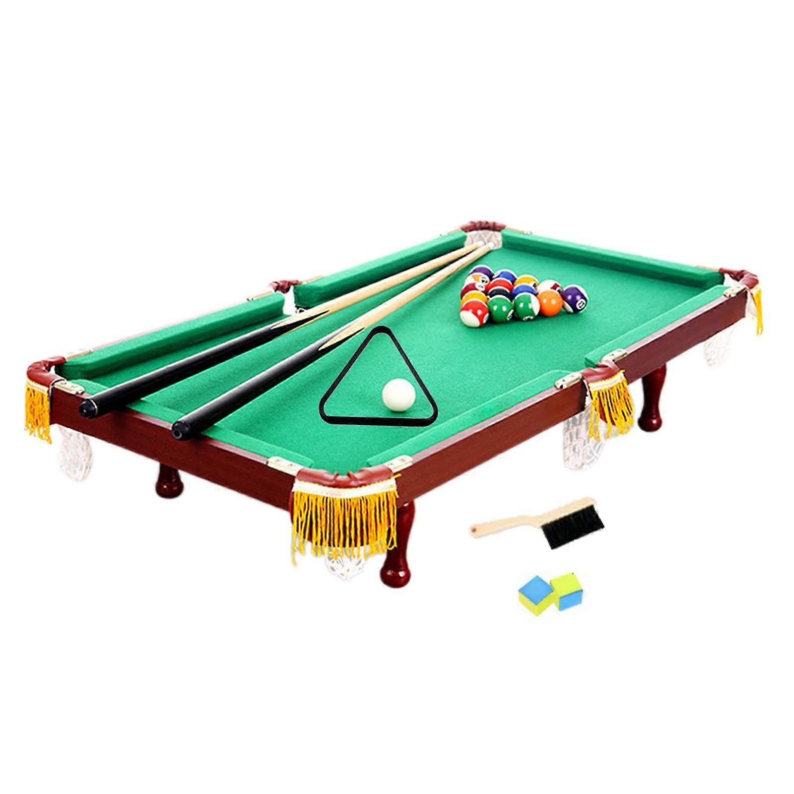 Mini Bordplade Poolbord Sæt Forældre Børnespil Legerum Skrivebord Billard Spil