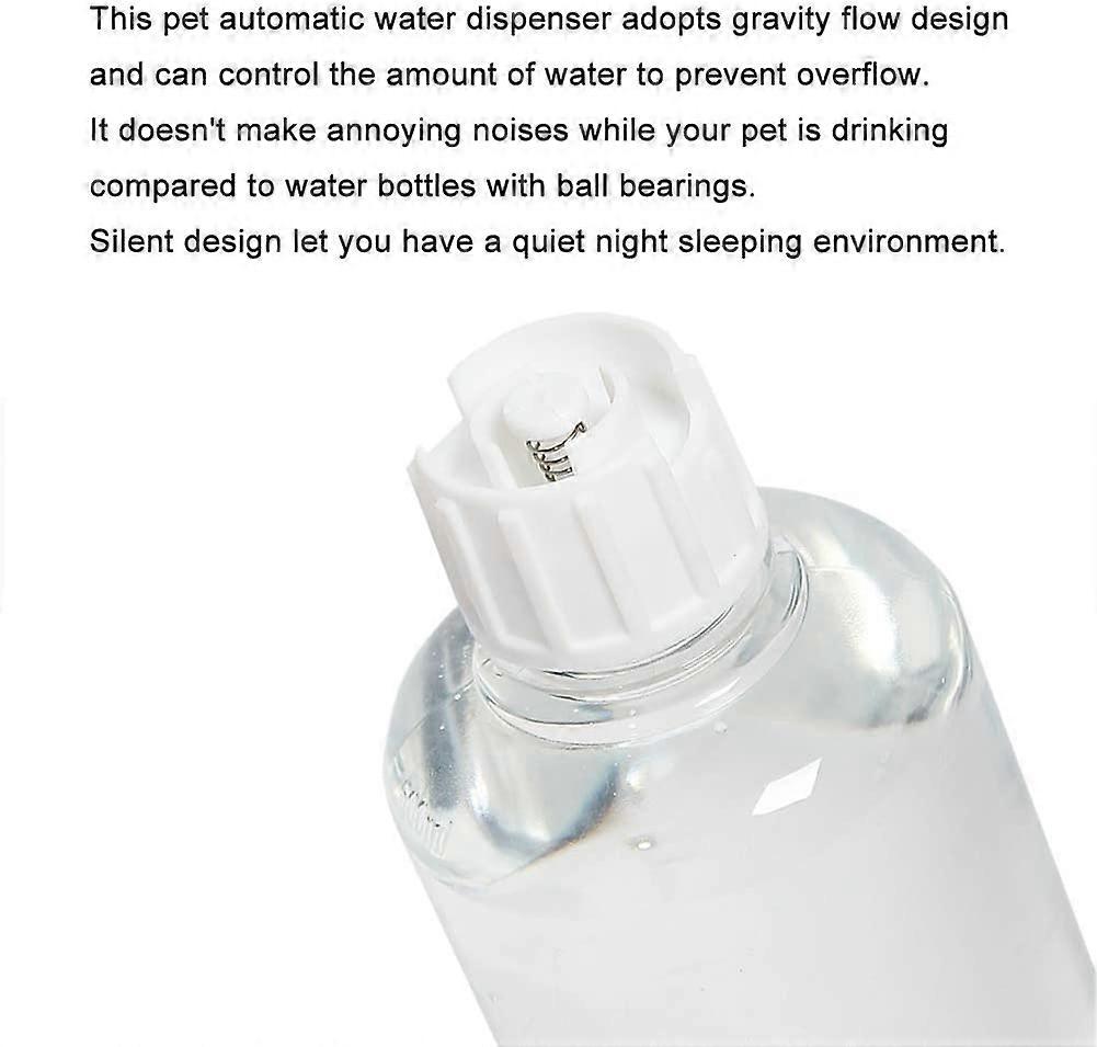 Pet Rabbit Dog Water Dispenser Hanging Guinea Pig Drinker Bottle Guinea Pig Ferret Dwarf Rabbit