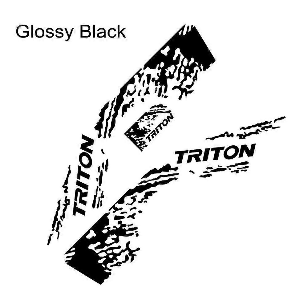 Mitsubishi Triton L200 Kamyon Için Pikap Vücut Yan Çıkartmalar Grafik Splash Grunge Dekor Çıkartması Gövde Vinil Kapak