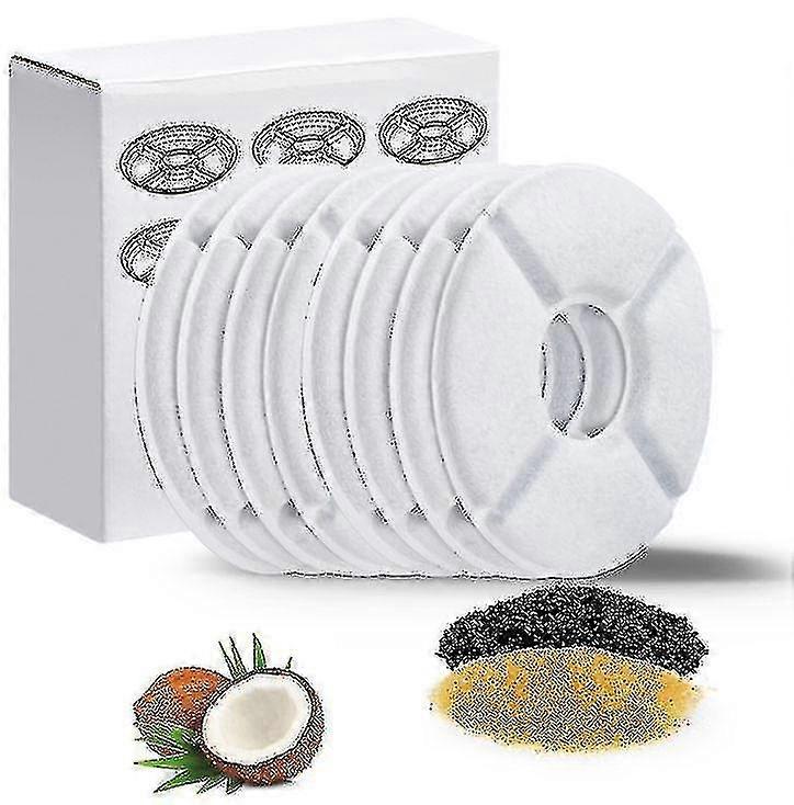 Cat Water Fountain Filters Replacement (8pcs)