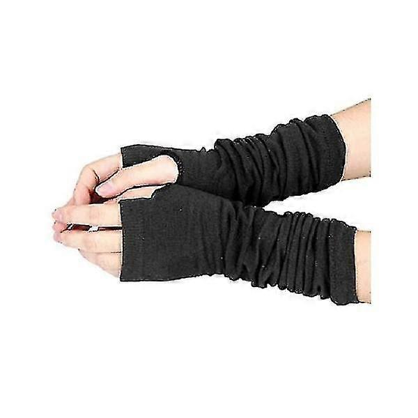 Soft Hand And Arm Warmer Black