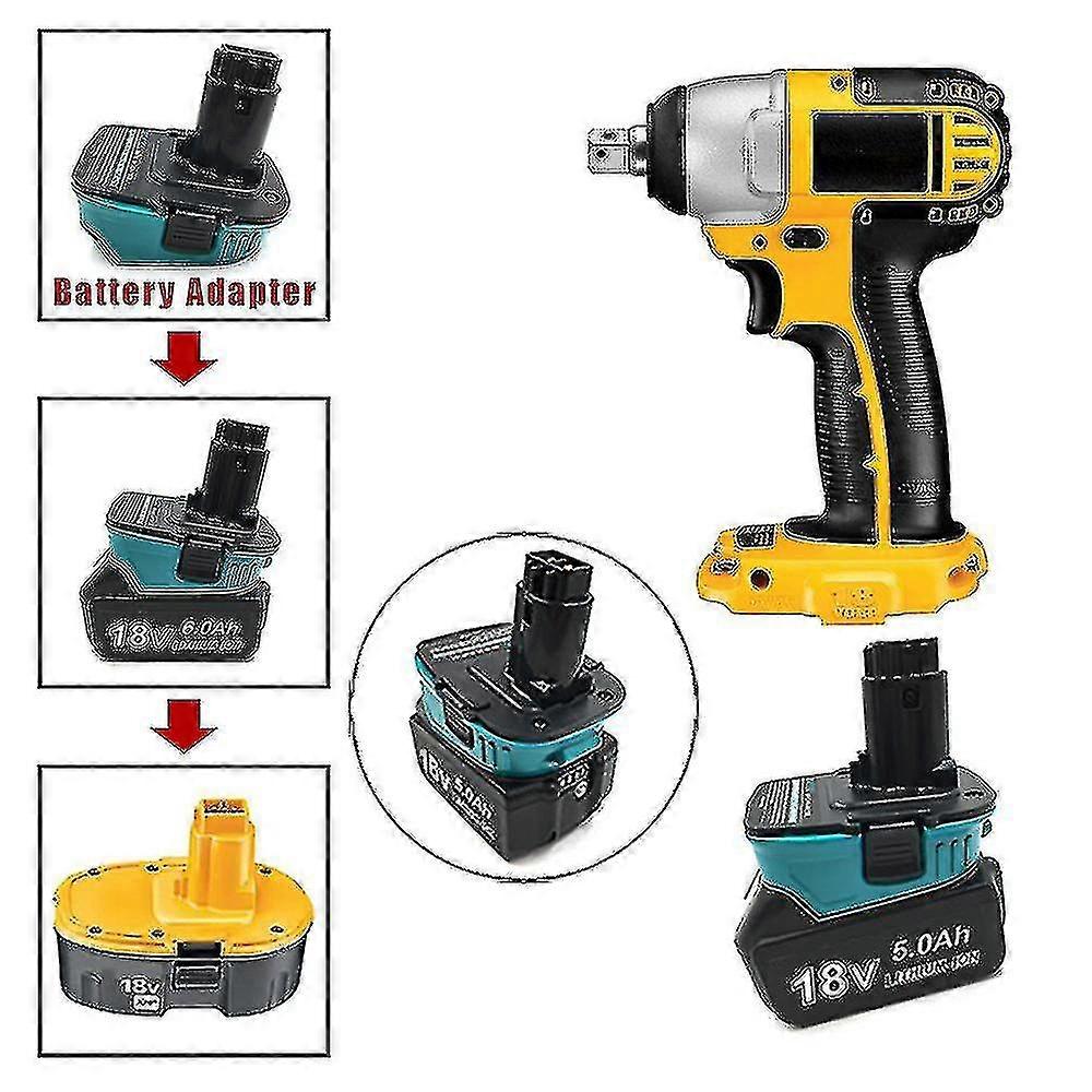 Mak1820 Makita 18v Bl Series Lithium Battery Converter Adapter To Dewalt 18v Xrp Dc De Dw Ni-cd/ni-mh Power Tools