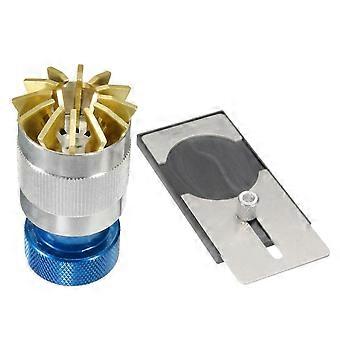 Ouvre-montre Crystal Lift Glass Cop, plateforme pour retirer le verre de montre, bleu