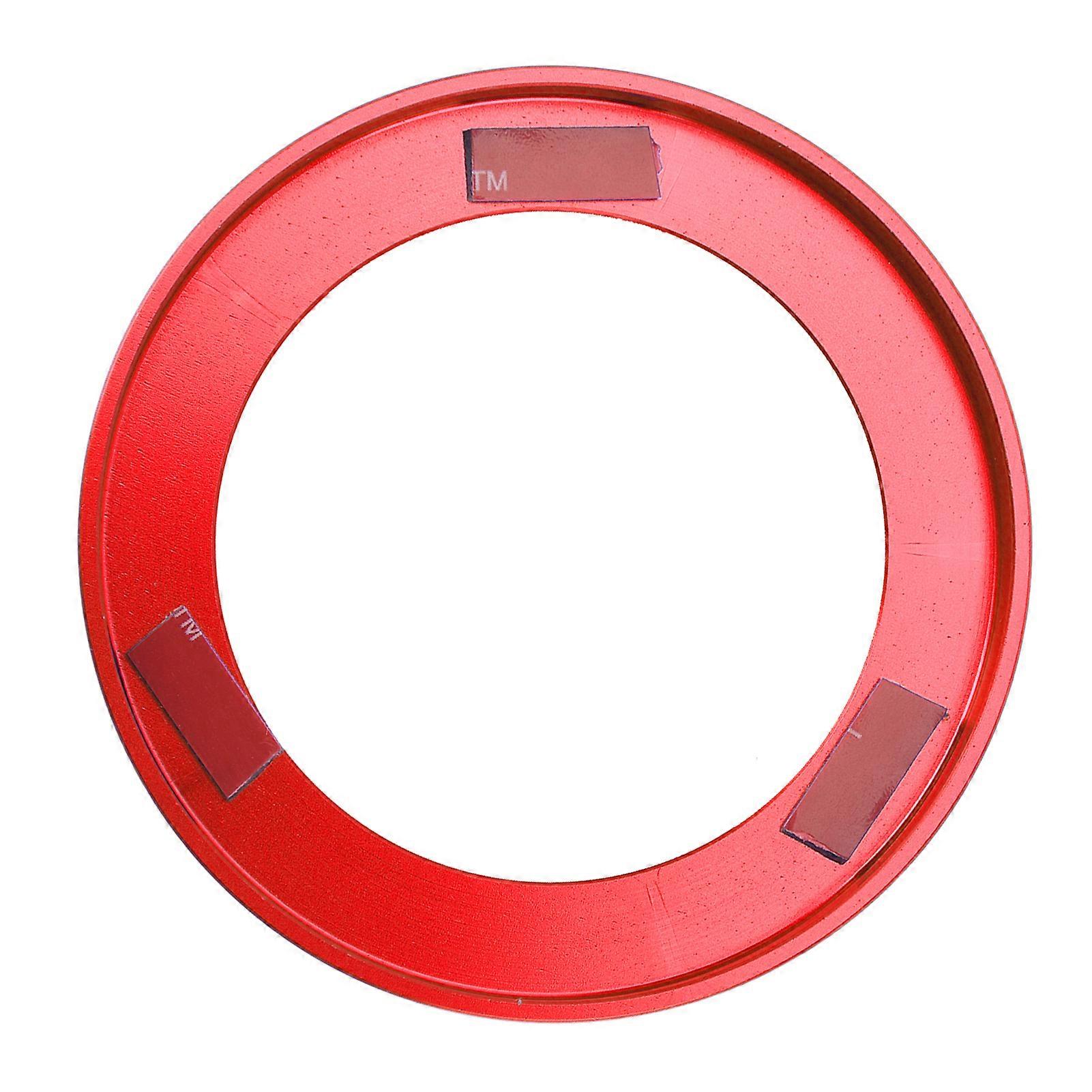 イグニッションスイッチリングカバー保護頑丈な耐変色性オートバイイグニッションスイッチデコレーションリングRNineTピュアレッド用