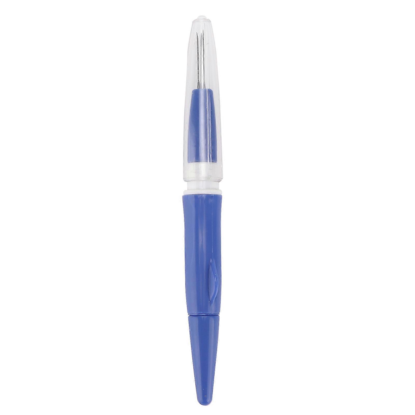 3? Jehla Plstěné Pero Pohodlný Pocit Plsť Poke Jehla pro domácí použití DIY StuffBlue