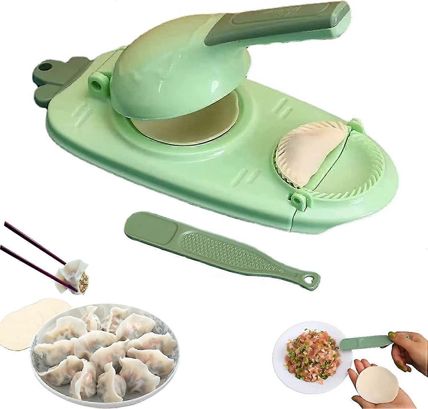 2 In 1 Dumpling Maker, Kitchen Dumpling Making Tool, Diy Dumpling Maker, Dumpling Skin Maker Dumpling Moulds