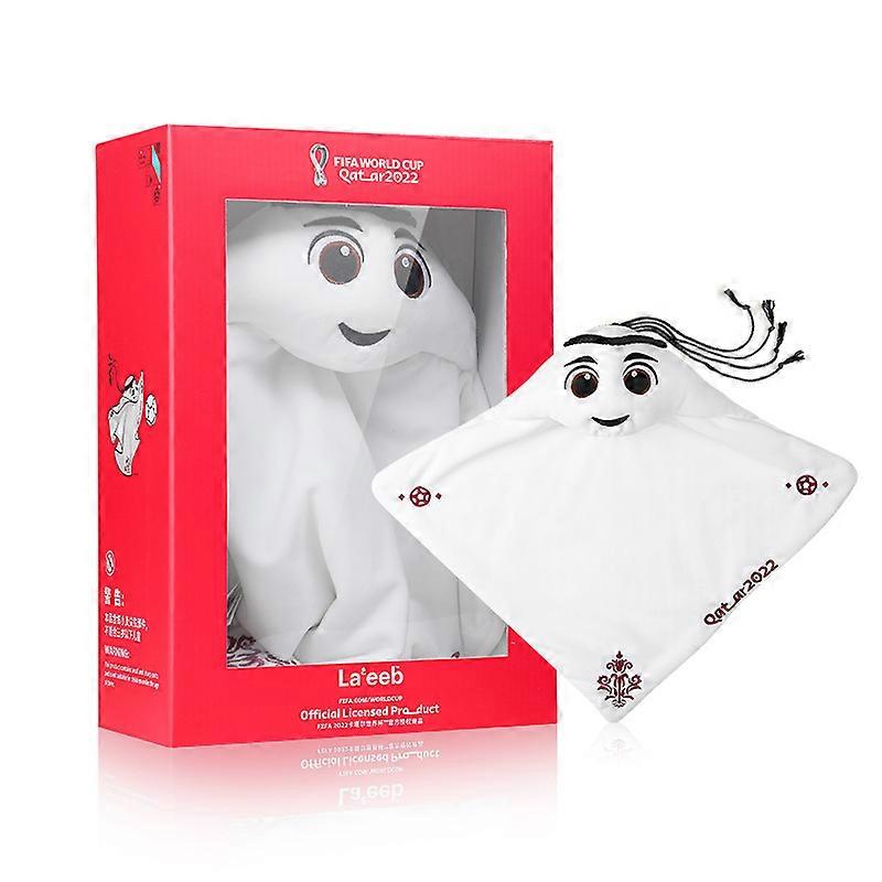 La'eeb Plush World Cup Qatar Mascot Plush Figure Fans Should Aid Jewelry Gift