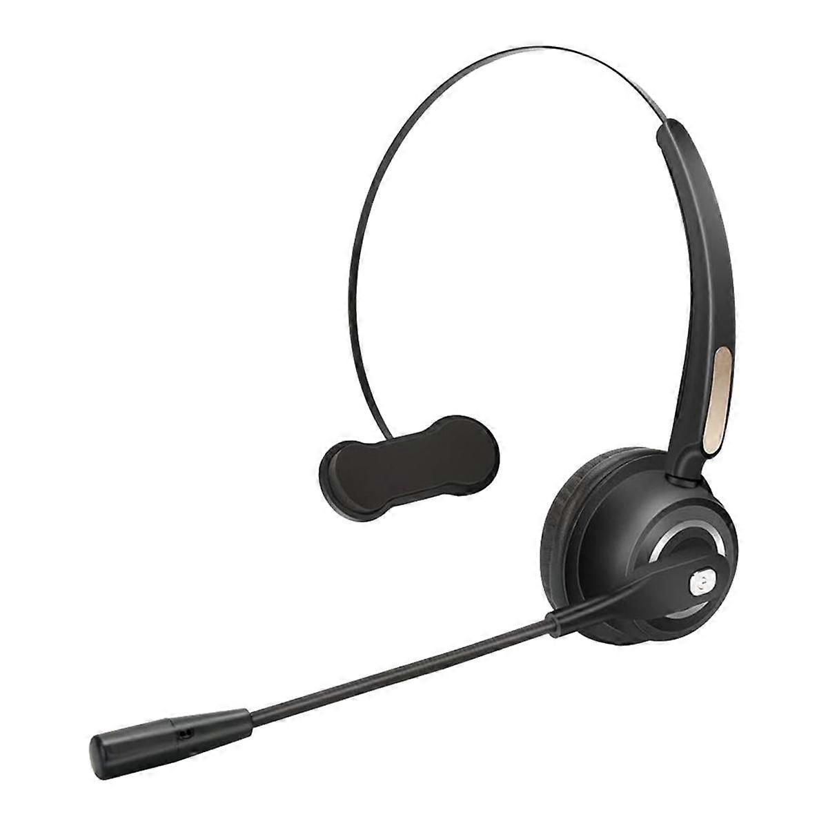 Wireless Headset Noise Cancelling Bluetooth Headphones with Mic Gaming Headset, Call Center Heads