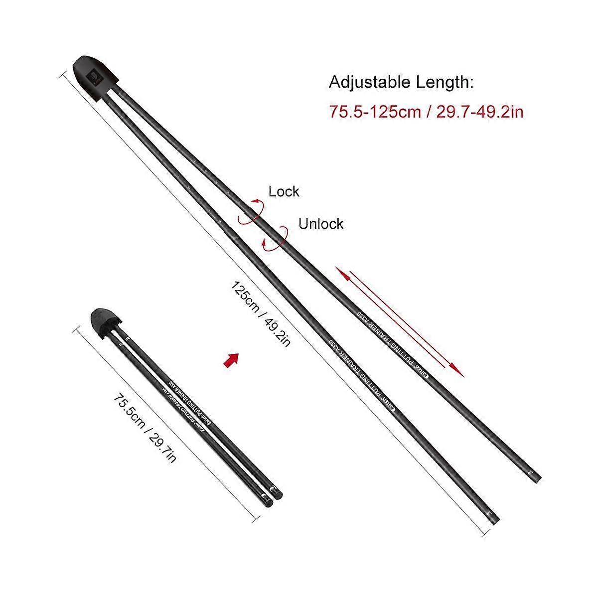 Golf Putter Trainer Putting Gesture Assist Batting Force Angle Action ...