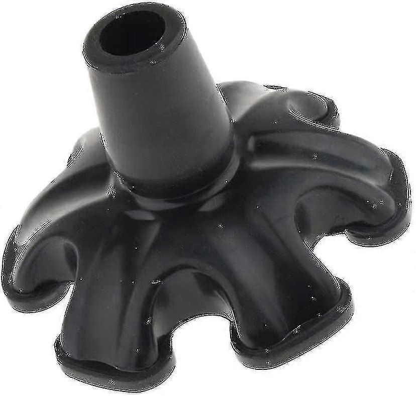 Rubber Stabilizer Tip For Cane Sticks With 6 Non-slip Feet