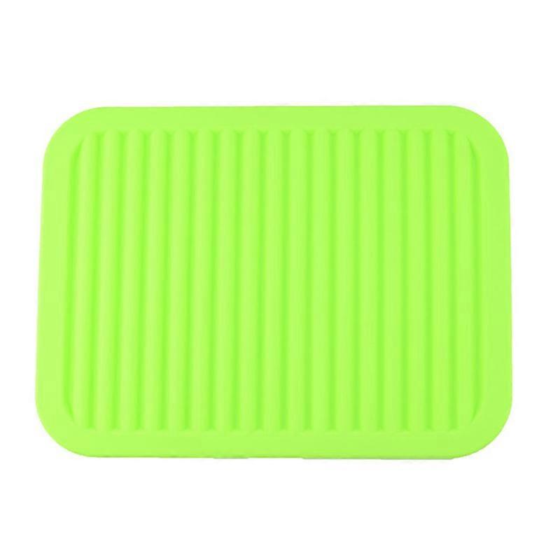 Silicone Insulation Mat Pot Meal Plate Mat Non-Slip High Temperature Resistant Kitchen Table