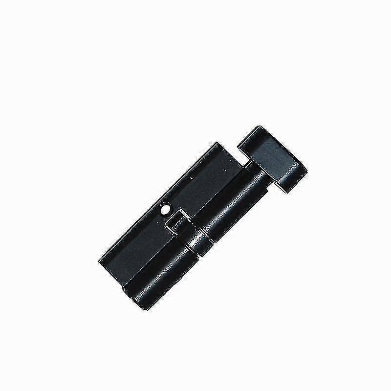 Cylinder Lock Wooden Door Press Handle Lock (black) (1pcs)