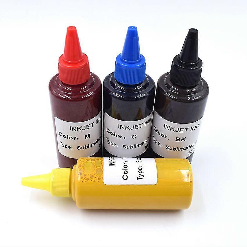 100ML*4Colors 202XL 502XL Refill Dye Pigment Sublimation Ink For Epson Expression XP-5100 XP-5105 WF-2860DWF WF-2865DWF Printers