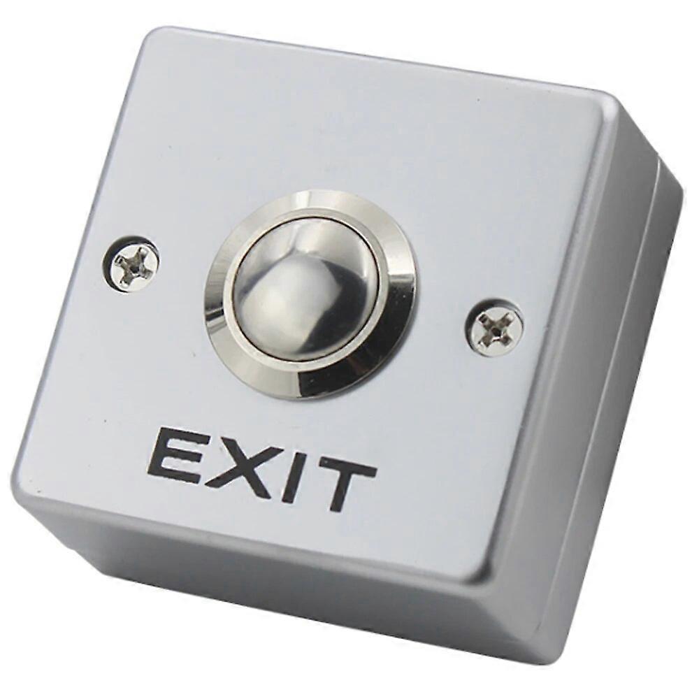 Alloy GATE DOOR Exit Button Exit Switch For Door Access Control System Door Push Exit Door Release Button Switch