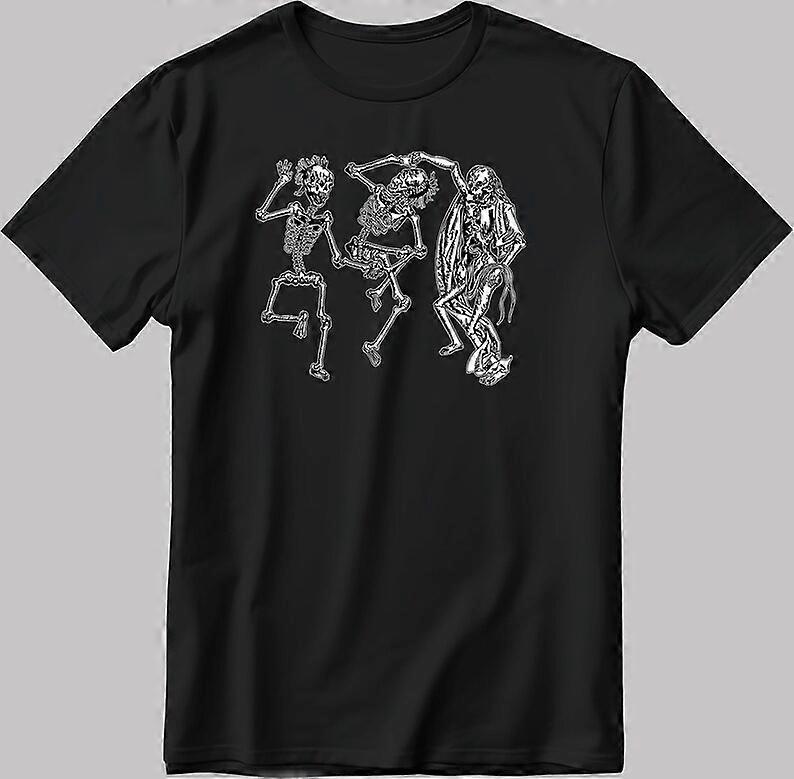 Skeletons Dancing s krátkým rukávem E009-BBO206