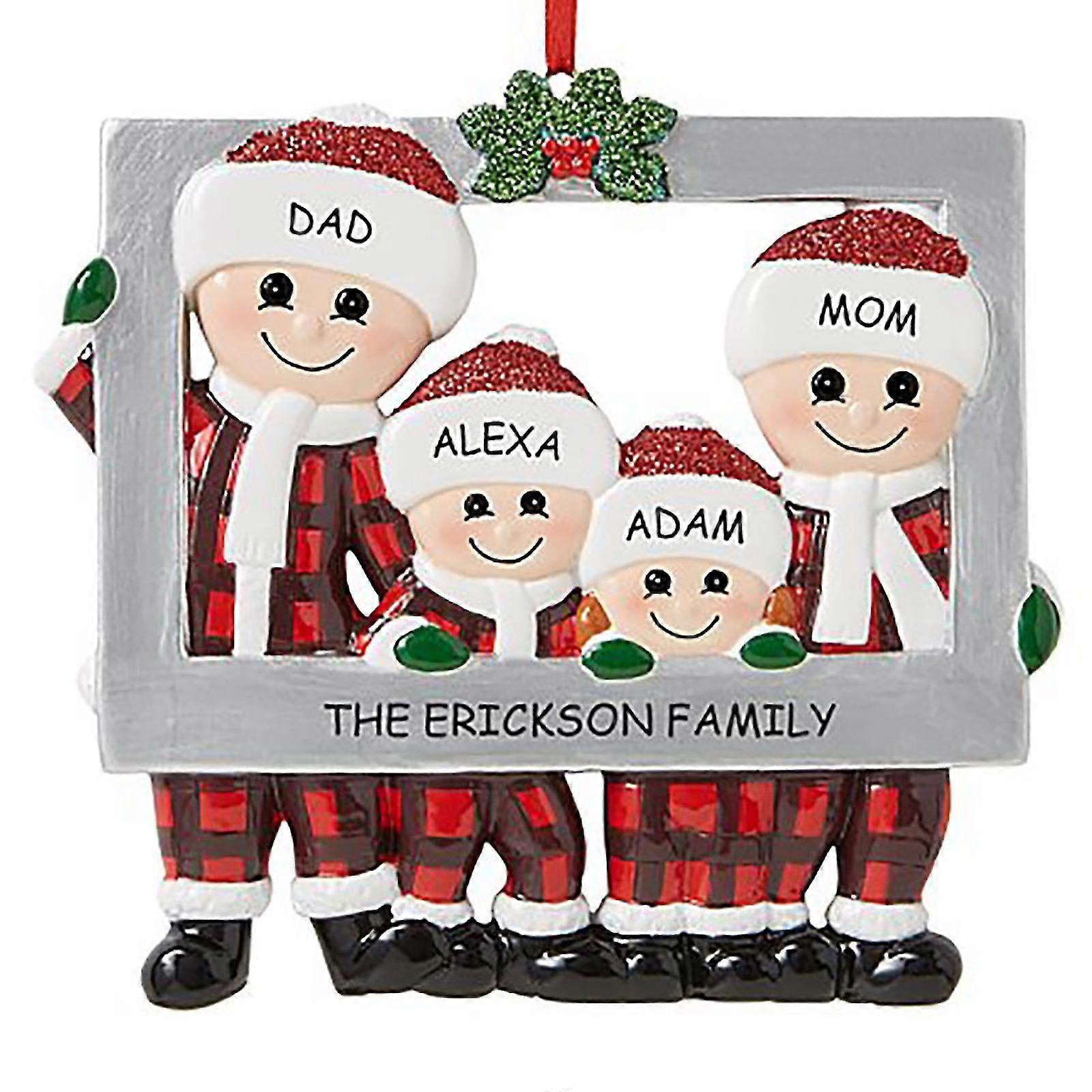 Personalized Survived Family Of Ornament 2020 Christmas Holiday Decorations