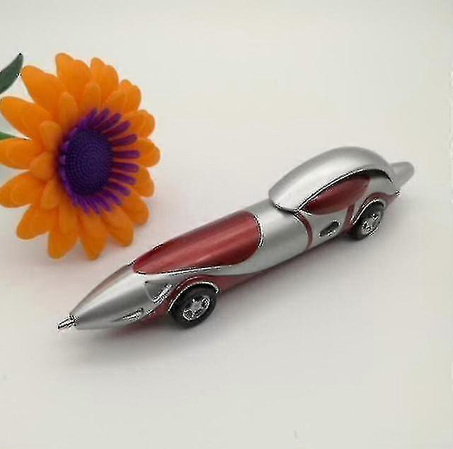 2pc Novelty Cute Creative Plastic Ballpoint Pen Car Model Ballpoint Pen Children Stationery Boy Reward Gift School Accessories(red) Hs